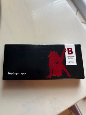 ipsy Betty Boop Cheek to Cheek Blush Palette - Black & Red